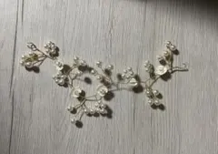 パール　お花　ヘアピン【3/4最終値下げ】