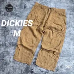 DICKIES ディッキーズ クロップドベイカーパンツ メンズM 麻混のサムネイル