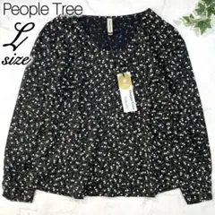 【新品】 People Tree スノードロップ柄 ブラウス 定価13,200円のサムネイル