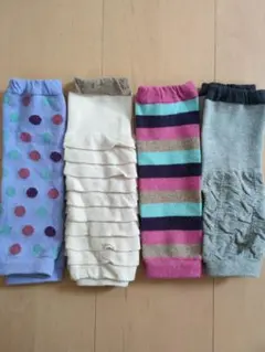 ベビーレッグウォーマー　 4足　セット　防寒