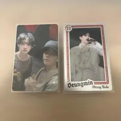 stray kids リノ　スンミン　トレカ