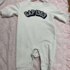 GAP 1969 ロンパース ホワイト