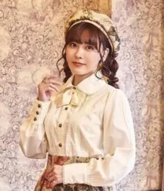 新品【しまむら くる実 コラボ ノエルドメモワール ブラウス