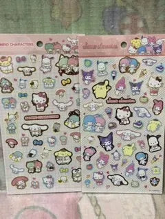 サンリオキャラクターズ　シール　2種類セット　サンリオ