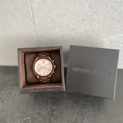 MICHAEL KORS ピンクゴールド 腕時計