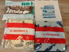 【新品・非売品】Honda オリジナル フリースブランケット 4点セット ホンダのサムネイル