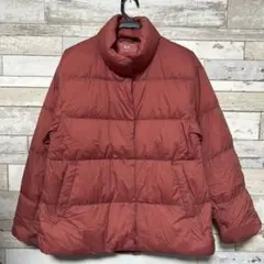 UNIQLO ULTRA LIGHT DOWN ダウンジャケット M 赤