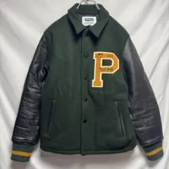PHERROW'S 袖　レザー　グリーン　スタジャン　19のサムネイル
