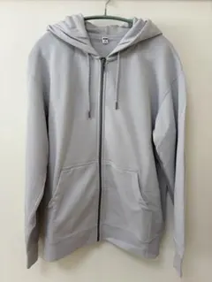 UNIQLO スウェットフルジップパーカ　グレー