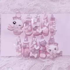 女児 ゴテゴテ 平成 ネイルチップ 地雷 量産 イベント ライブ 推し