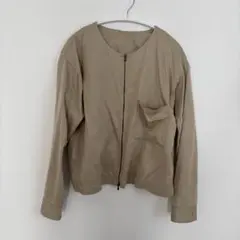 URBAN RESEARCH DOORS ノーカラージャケット Size One