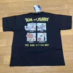 トムとジェリー Tシャツ サイズ130 黒