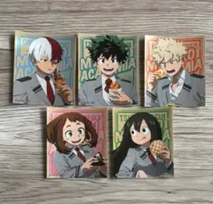 ヒロアカ ステッカー セブンイレブン 5種類