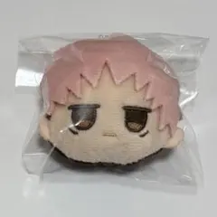 呪術廻戦　ダイソー　フェイスぬいぐるみキーホルダー　虎杖悠仁