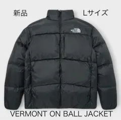 ノースフェイス Vermont On Ball ヌプシ ダウンジャケット 黒