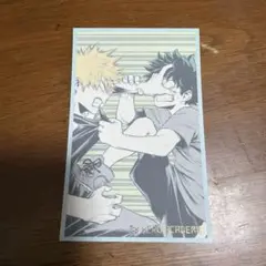 ヒロアカ原画展 メモリアルコレクション　緑谷出久　爆豪勝己