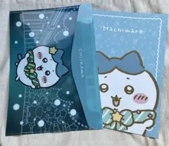 ちいかわ　セブンイレブン　コラボ　ハチワレ　フラットケース　ノート　ファイル