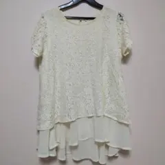 earth music＆ecology　トップス　レース