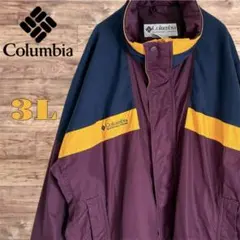 Columbia コロンビア 90s 切替マウンテン ナイロンジャケット 3XL
