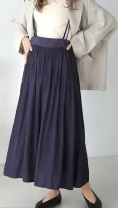 Bou Jeloud 撥水・花粉ガードマットカッセンスカートのサムネイル