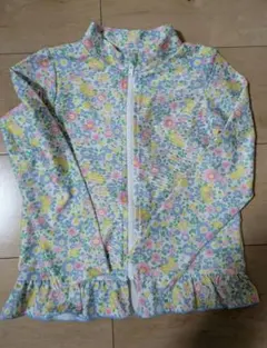 花柄 ラッシュガード 120cm