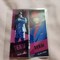 世界 千社札風シール