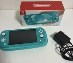 Nintendo Switch Lite ターコイズ 本体 セット ケース付き
