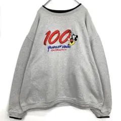 ディズニーワールドDisneyworldスウェット刺繍ミッキーmickeyグレーのサムネイル