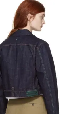 【最終値下げ】Carven Indigo Denim Boxy Jacket