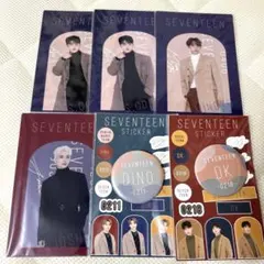 SEVENTEEN セブチ 1番くじ ポストカード ステッカーセット