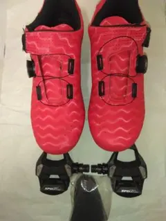 ロードバイク用 ビンディングシューズ 　ペダル　クリートカバー　クリートのサムネイル