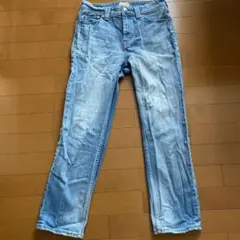 YANUK ストレートデニム