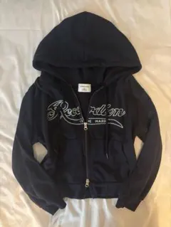 CHERRYBOMB ジップアップ パーカー　ネイビー