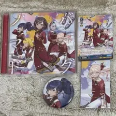 プロセカ CD 『透明なパレット/スター』特典 缶バッジ トレカ箔押し 