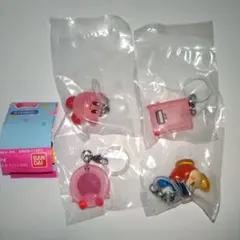 星のカービィ　めじるしアクセサリー3　セミコンプ　4種　ガチャ