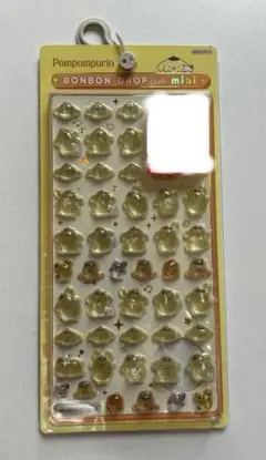 【正規品】ポムポムプリン ボンボンドロップシール mini