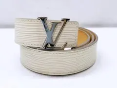 美品】 エルメネジルドゼニア 本革 スエード レザー ベルト 黒