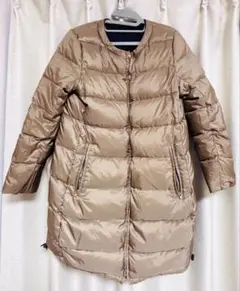 【リバーシブル】マッキントッシュフィロソフィー　ダウンコート　ブルーフォックス