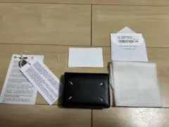 本日限定　 メゾン マルジェラ エンベロープ 三つ折り財布 ミニ財布 黒