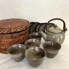 籠入り中国茶セット