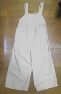 ベージュ サロペット オーバーオール