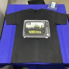 NIRVANA バンドTシャツ Lサイズ 黒 12 ニルヴァーナ　　　SRLB4