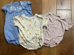 半袖ロンパース3点セット（サイズ70）