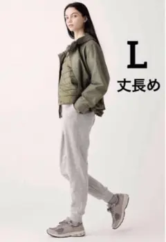 新品未使用　ヒートテックボアスウェットパンツ(丈長め) L UNIQLO