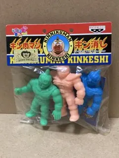キン肉マン 消しゴム キン消し 王位争奪編 パート2 ミスターVTR 未切り 青 キン肉マン（キン消し）王位争奪編 飛翔チーム - メルカリ