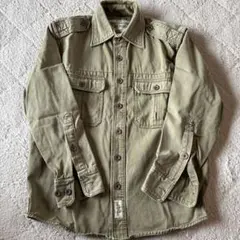 Abercrombie & Fitch ミリタリージャケット Sオリーブグリーンのサムネイル