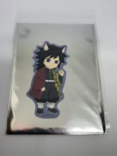 ナンジャタウン　鬼滅の刃　ステッカー　冨岡義勇