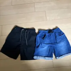 GLOBAL WORK ハーフパンツ 140サイズ 2着セット