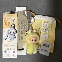 【正規品】【F】ラブブ ぬいぐるみ イニシャル PIN FOR LOVE