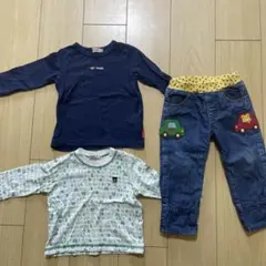 ミキハウス　80サイズ長袖　90サイズ長ズボン
